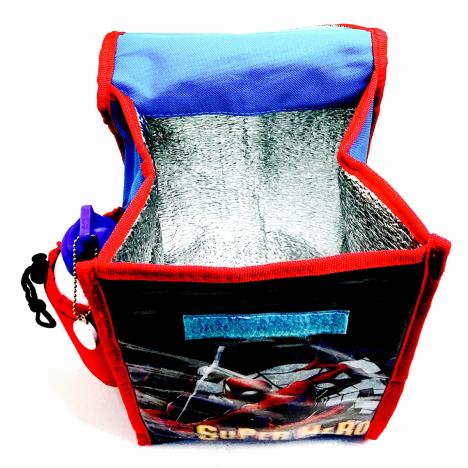 Spiderman Large Deluxe Lunch Bag & Bottle Set Extra Image 1